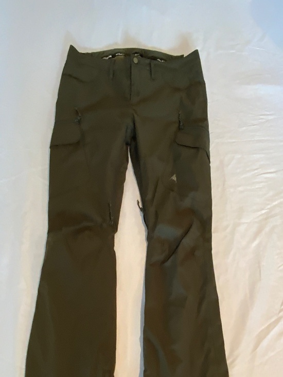 Burton Pants - Burton Living Lining Women's XL Olive Green Snowboard Pants